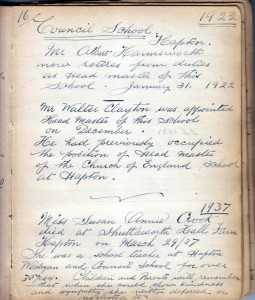 Page 16a Council School