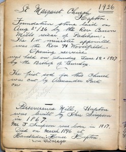 Page 17 St Margaret's Church 1926