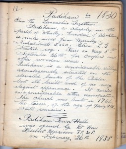 Page 19a Padiham 1830